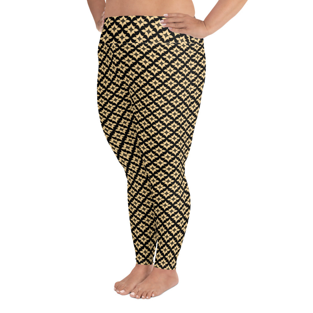 All-Over Print Plus Size Leggings