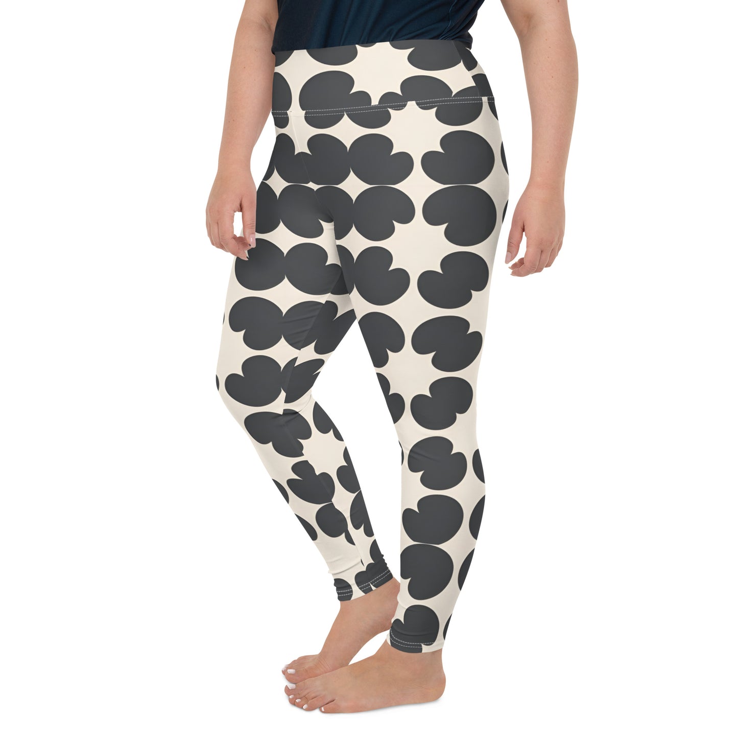 All-Over Print Plus Size Leggings