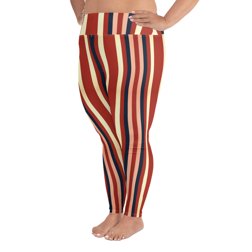 All-Over Print Plus Size Leggings