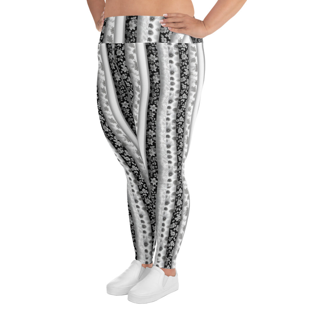 All-Over Print Plus Size Leggings