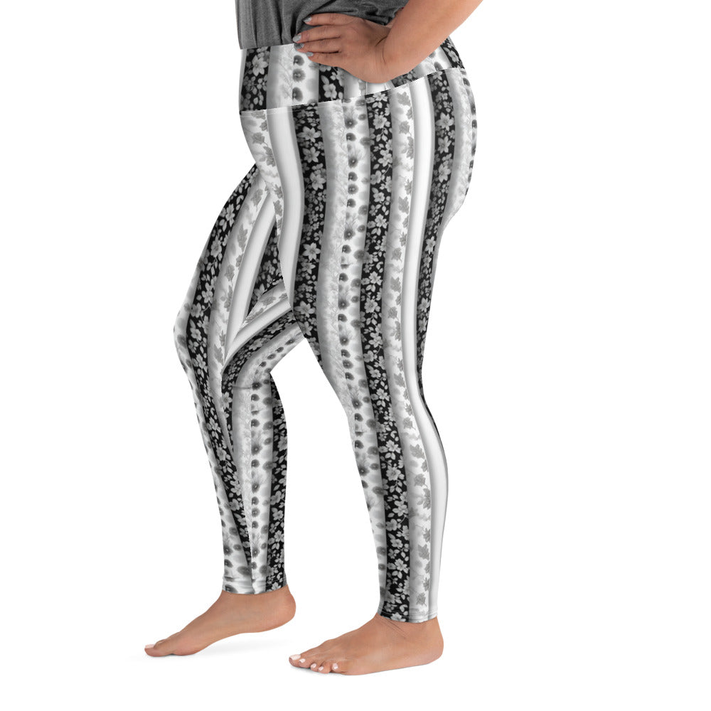 All-Over Print Plus Size Leggings