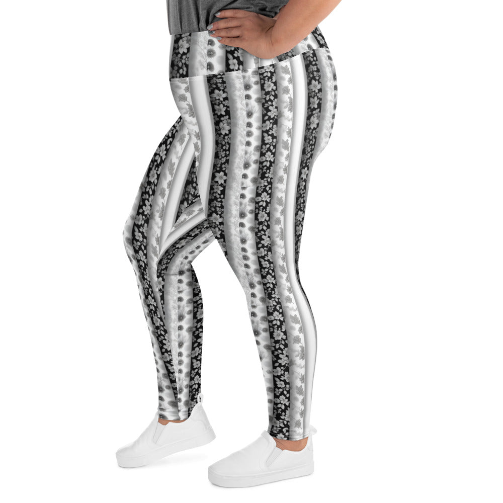 All-Over Print Plus Size Leggings