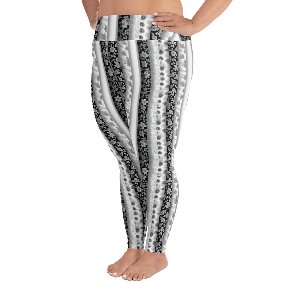 All-Over Print Plus Size Leggings