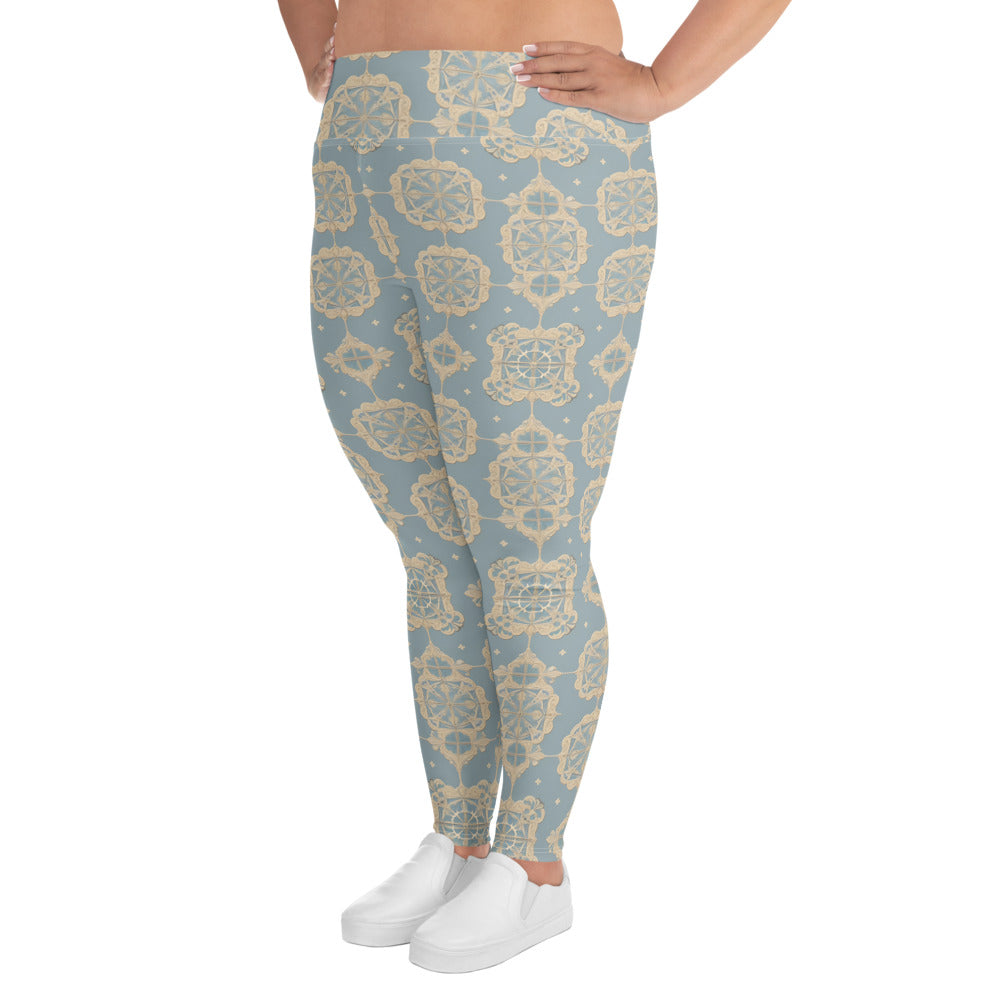 All-Over Print Plus Size Leggings