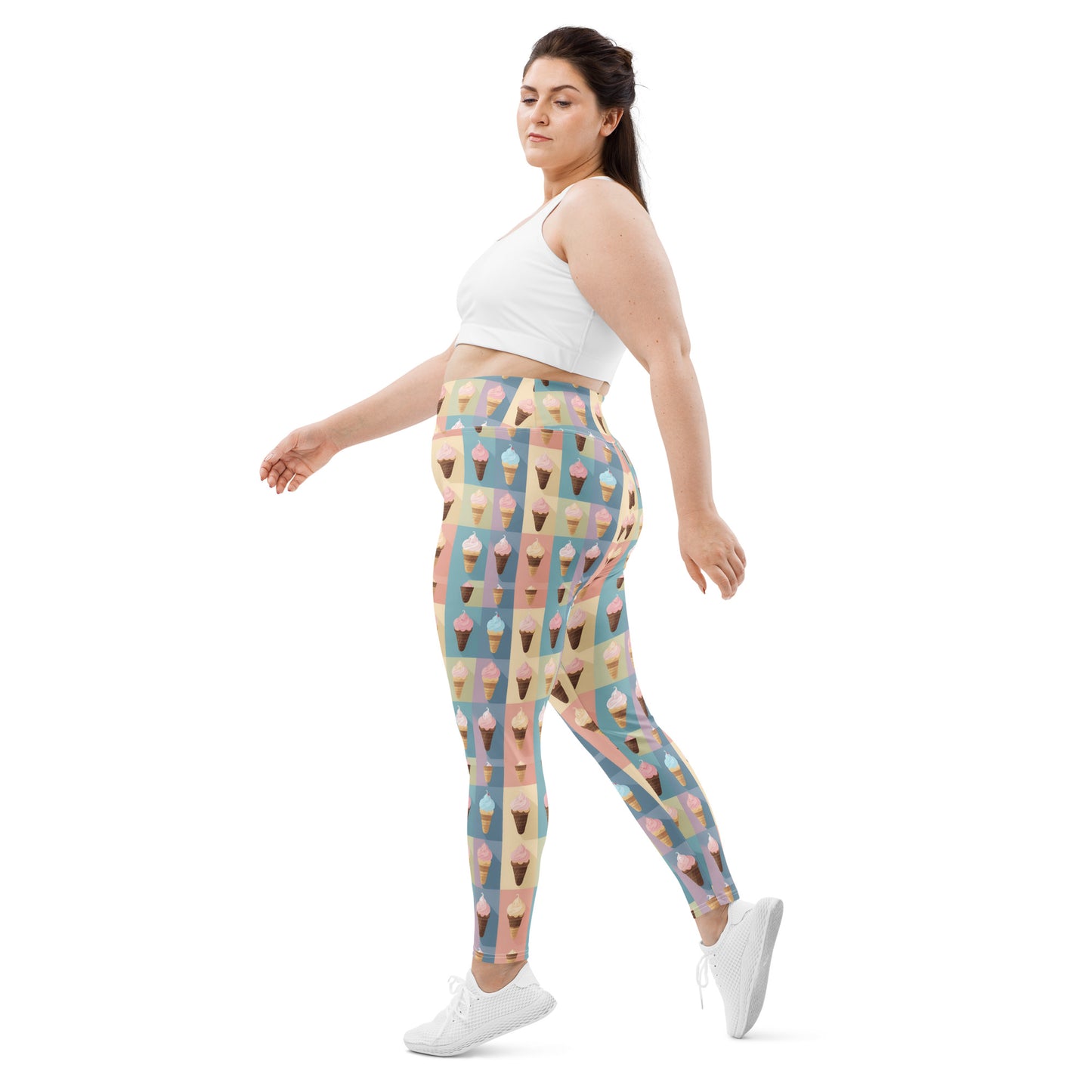 All-Over Print Plus Size Leggings