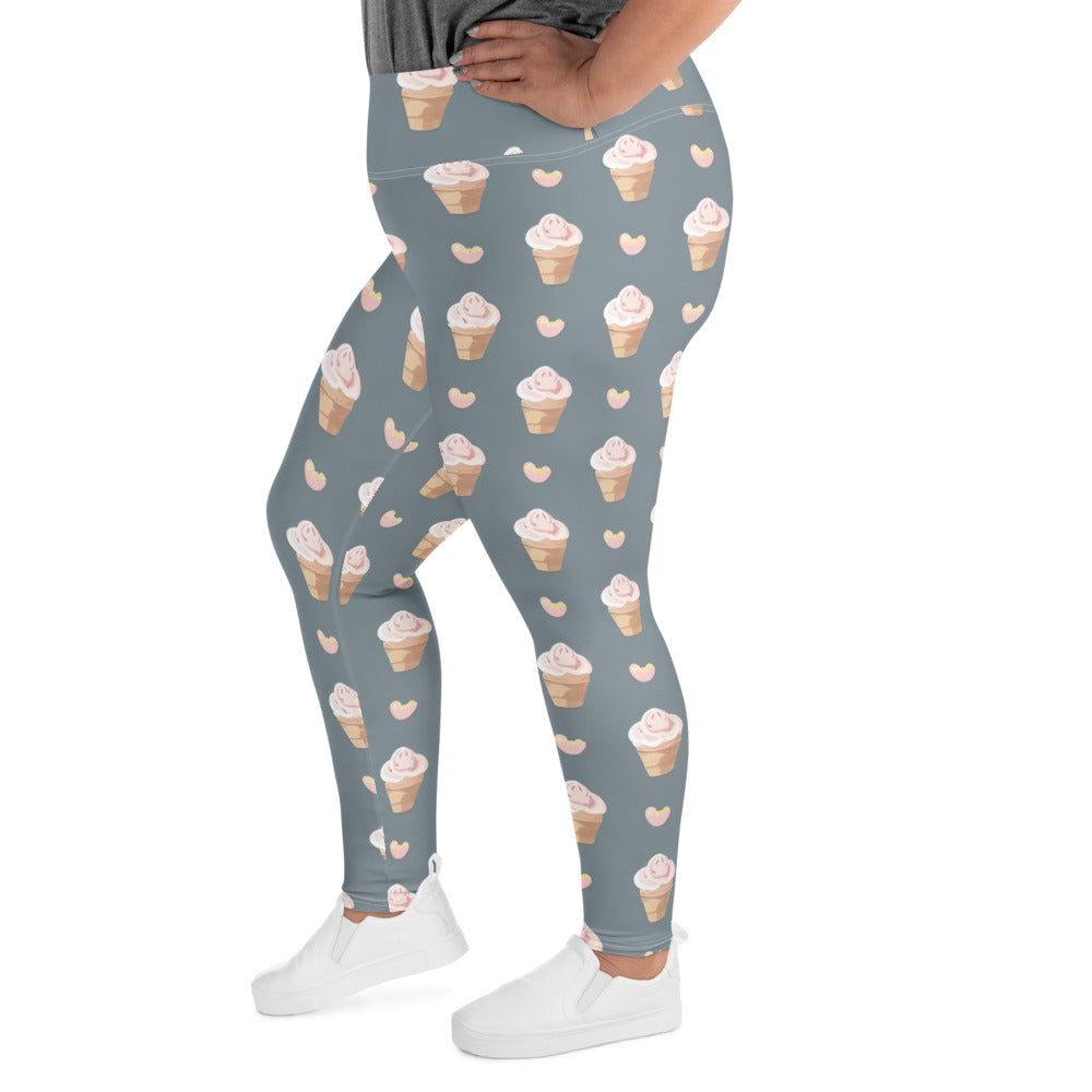 All-Over Print Plus Size Leggings