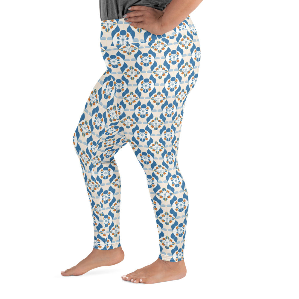 All-Over Print Plus Size Leggings