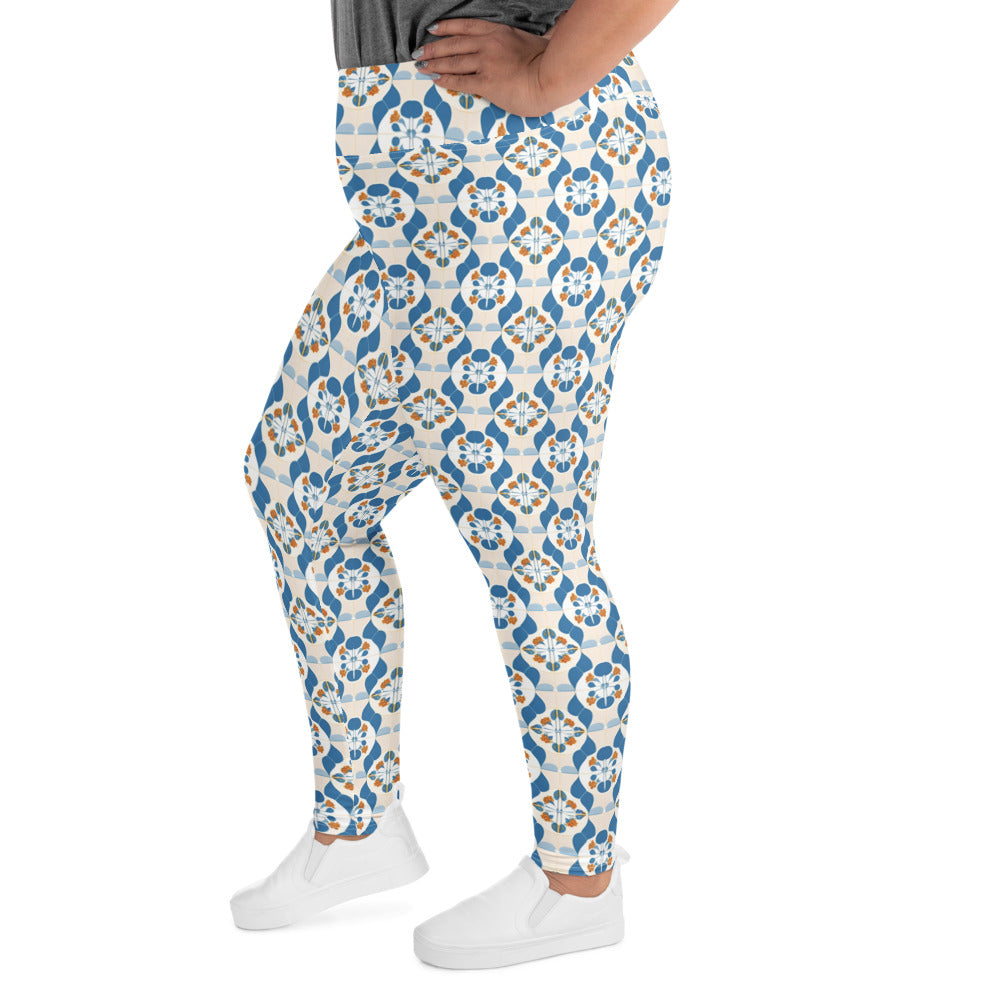 All-Over Print Plus Size Leggings