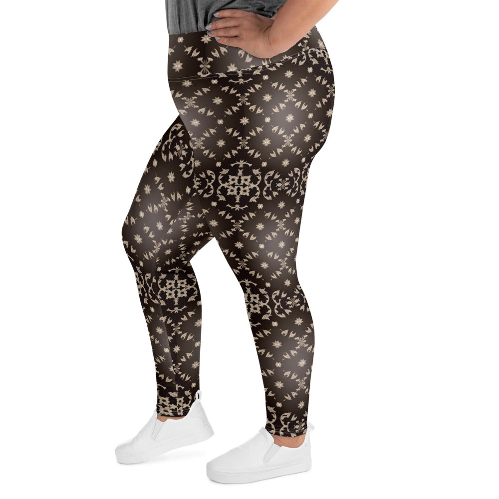 All-Over Print Plus Size Leggings