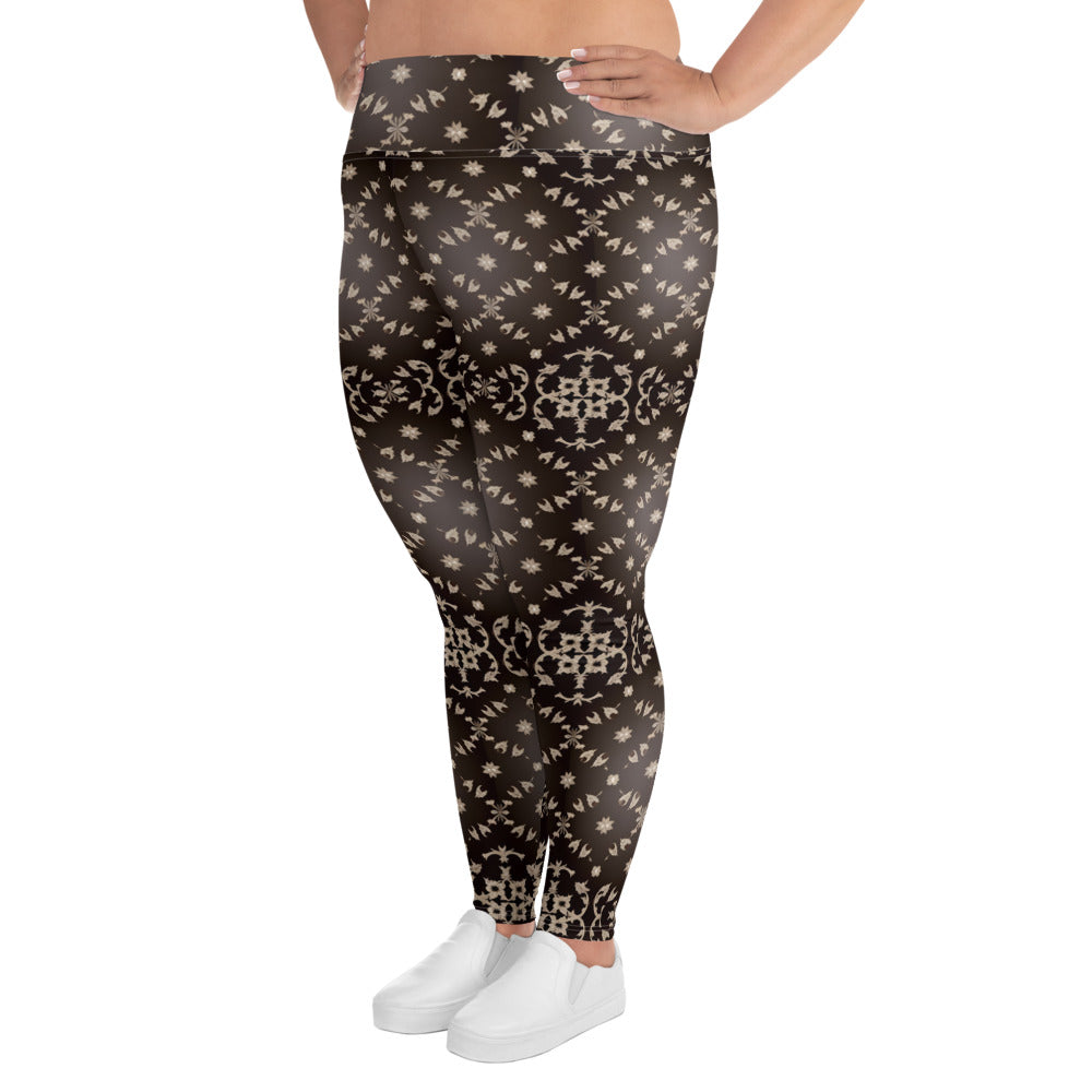 All-Over Print Plus Size Leggings