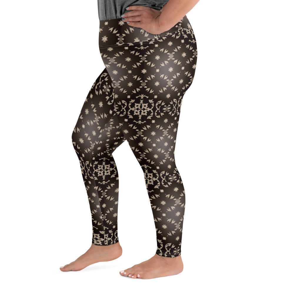 All-Over Print Plus Size Leggings