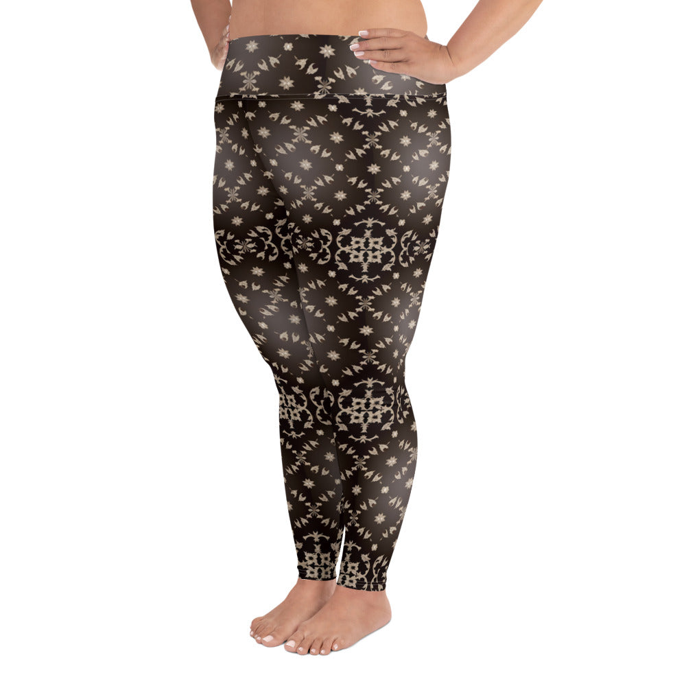 All-Over Print Plus Size Leggings