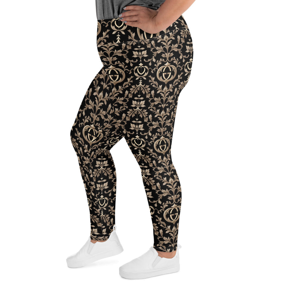 All-Over Print Plus Size Leggings