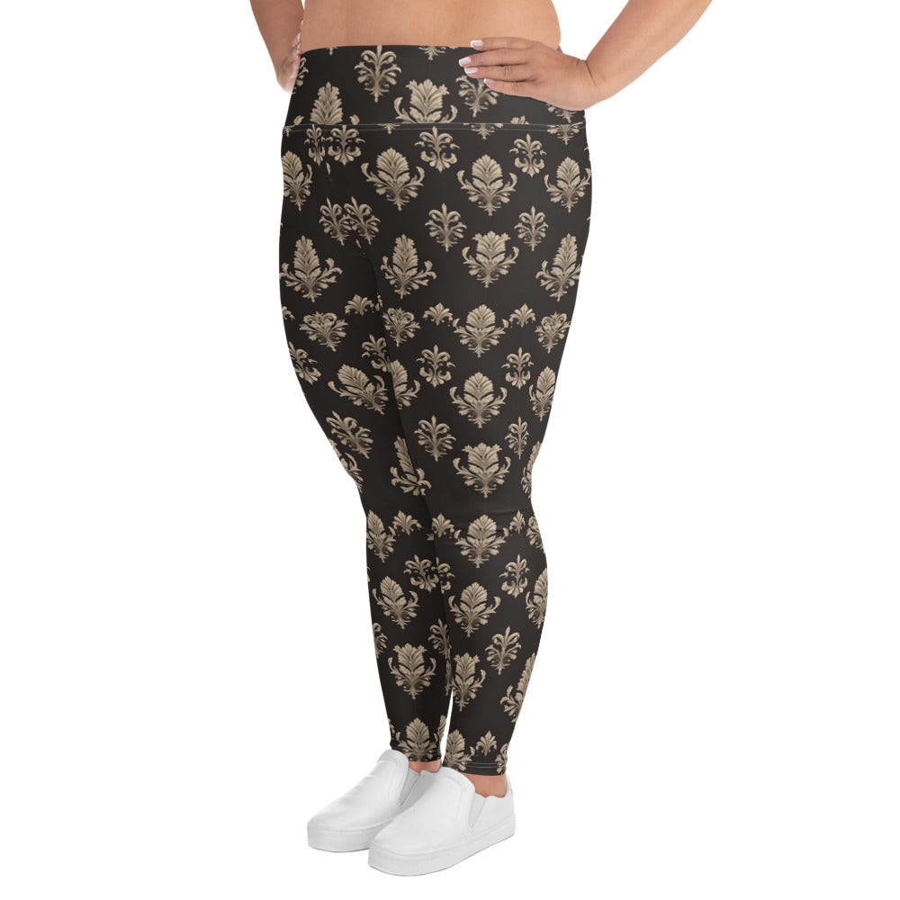 All-Over Print Plus Size Leggings