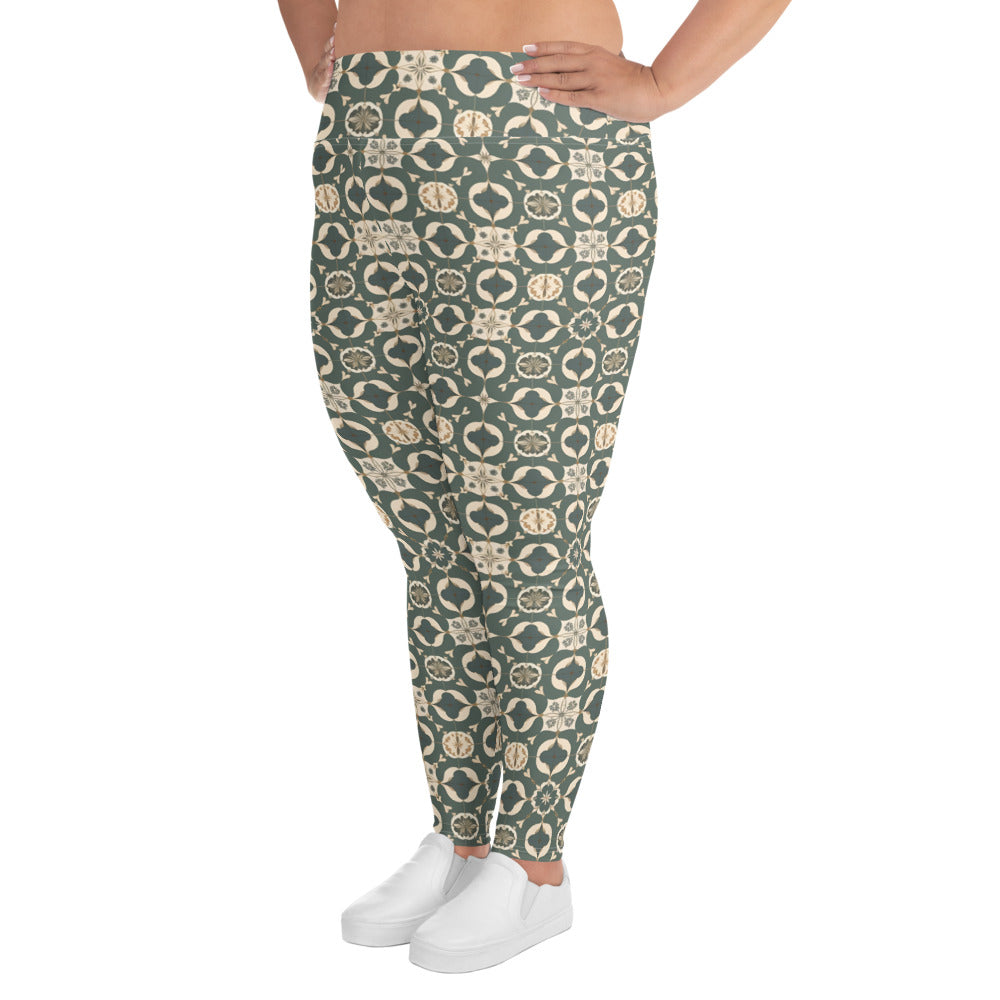 All-Over Print Plus Size Leggings