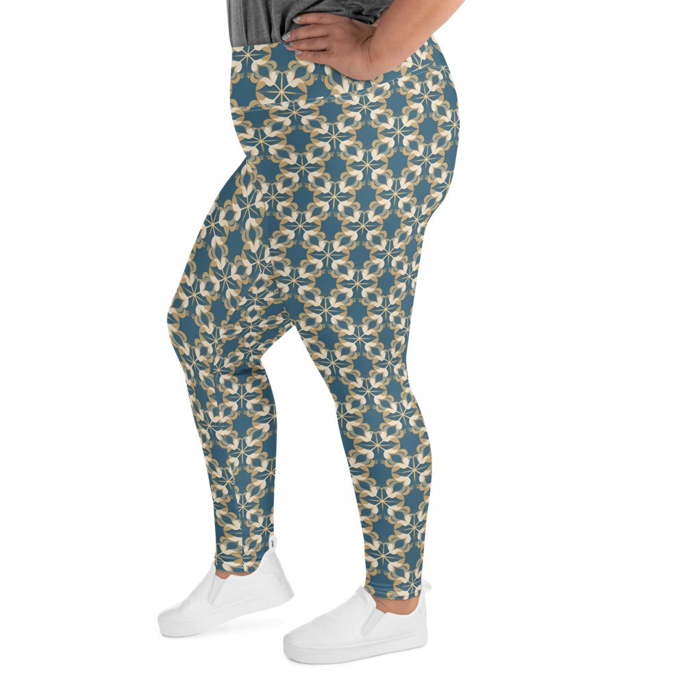 All-Over Print Plus Size Leggings