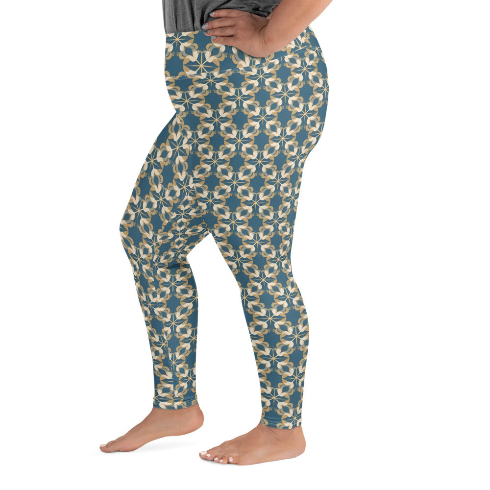 All-Over Print Plus Size Leggings