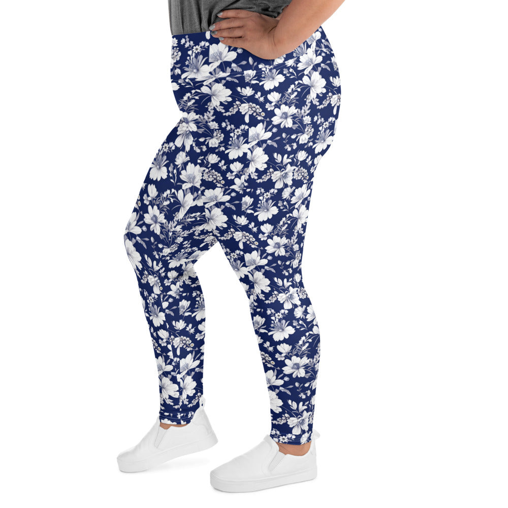 All-Over Print Plus Size Leggings