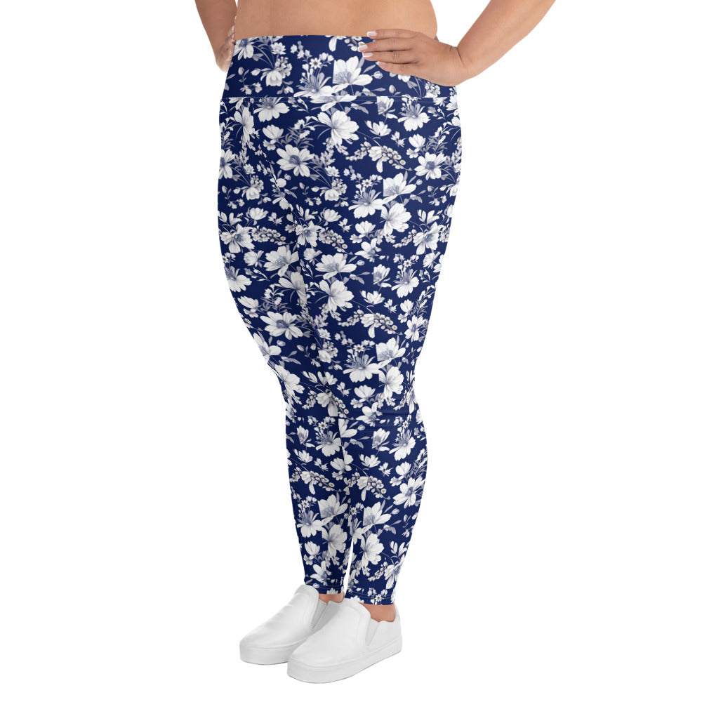 All-Over Print Plus Size Leggings