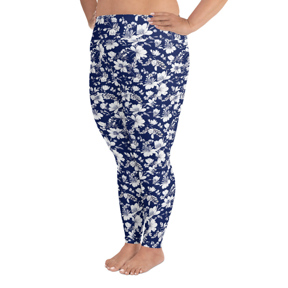 All-Over Print Plus Size Leggings