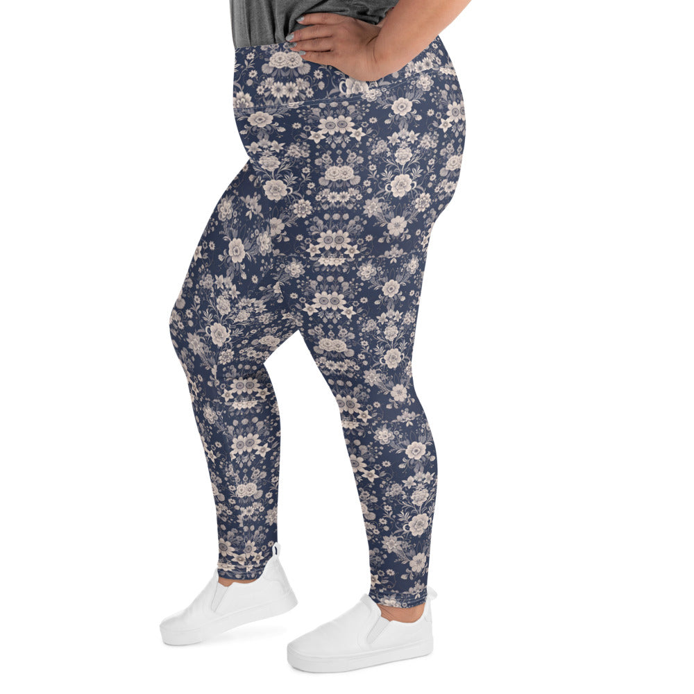 All-Over Print Plus Size Leggings