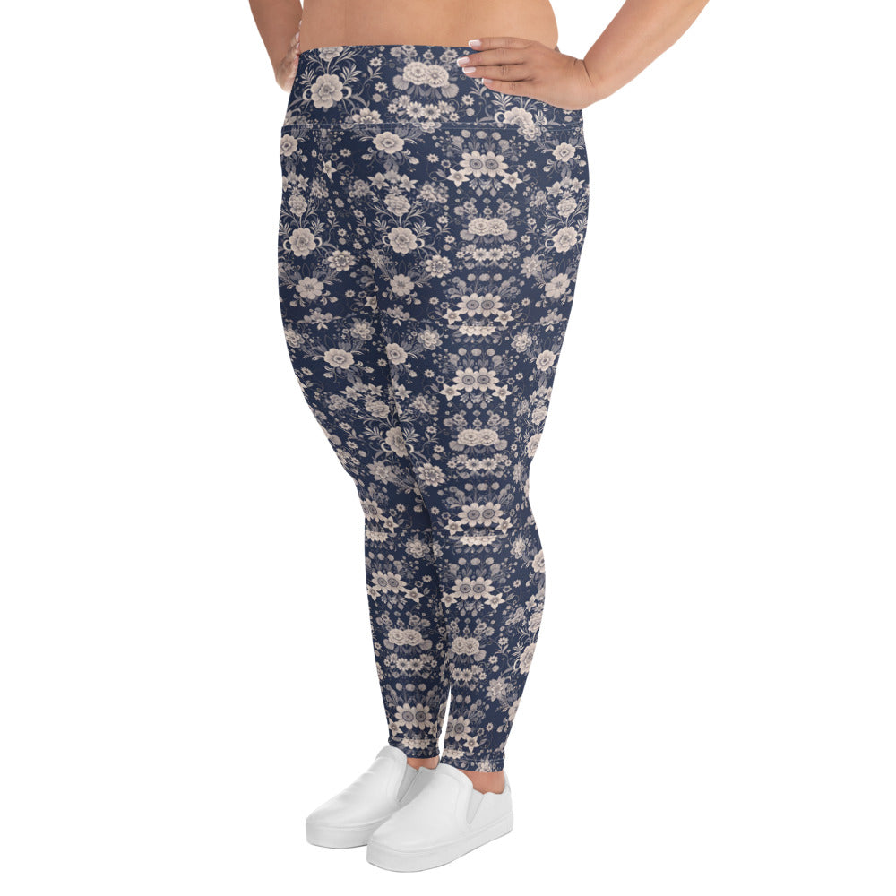 All-Over Print Plus Size Leggings