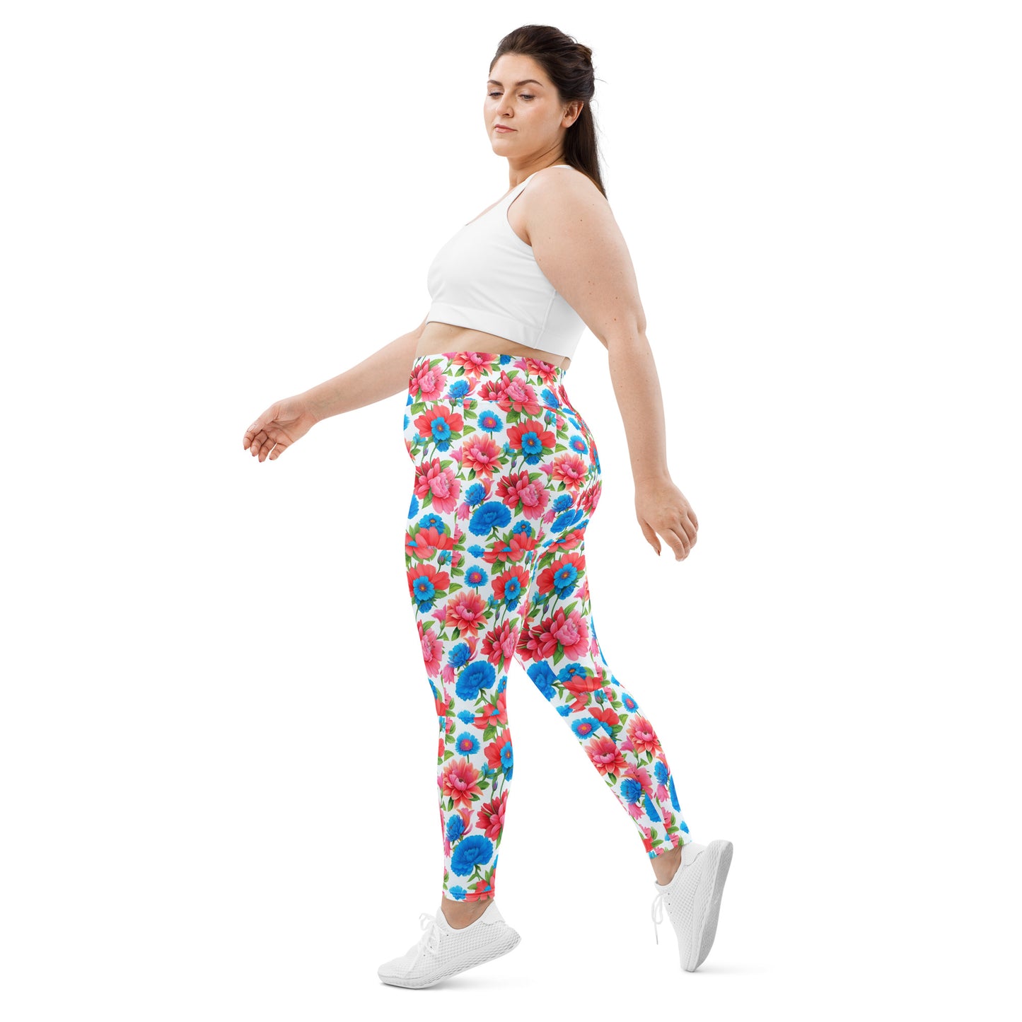 All-Over Print Plus Size Leggings