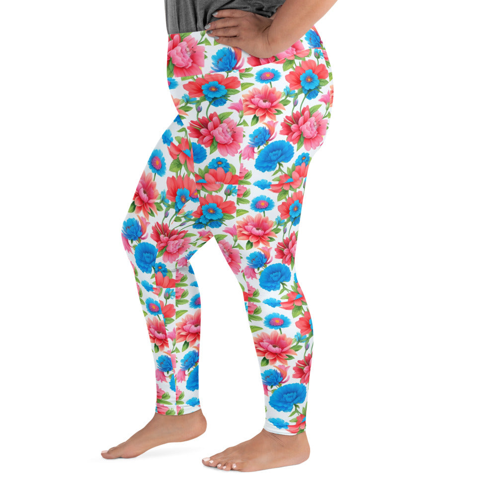 All-Over Print Plus Size Leggings