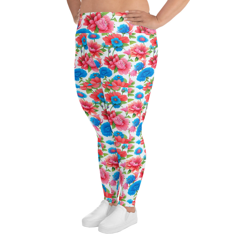 All-Over Print Plus Size Leggings