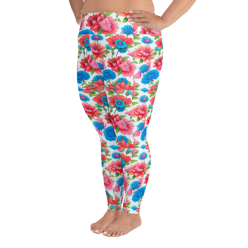 All-Over Print Plus Size Leggings