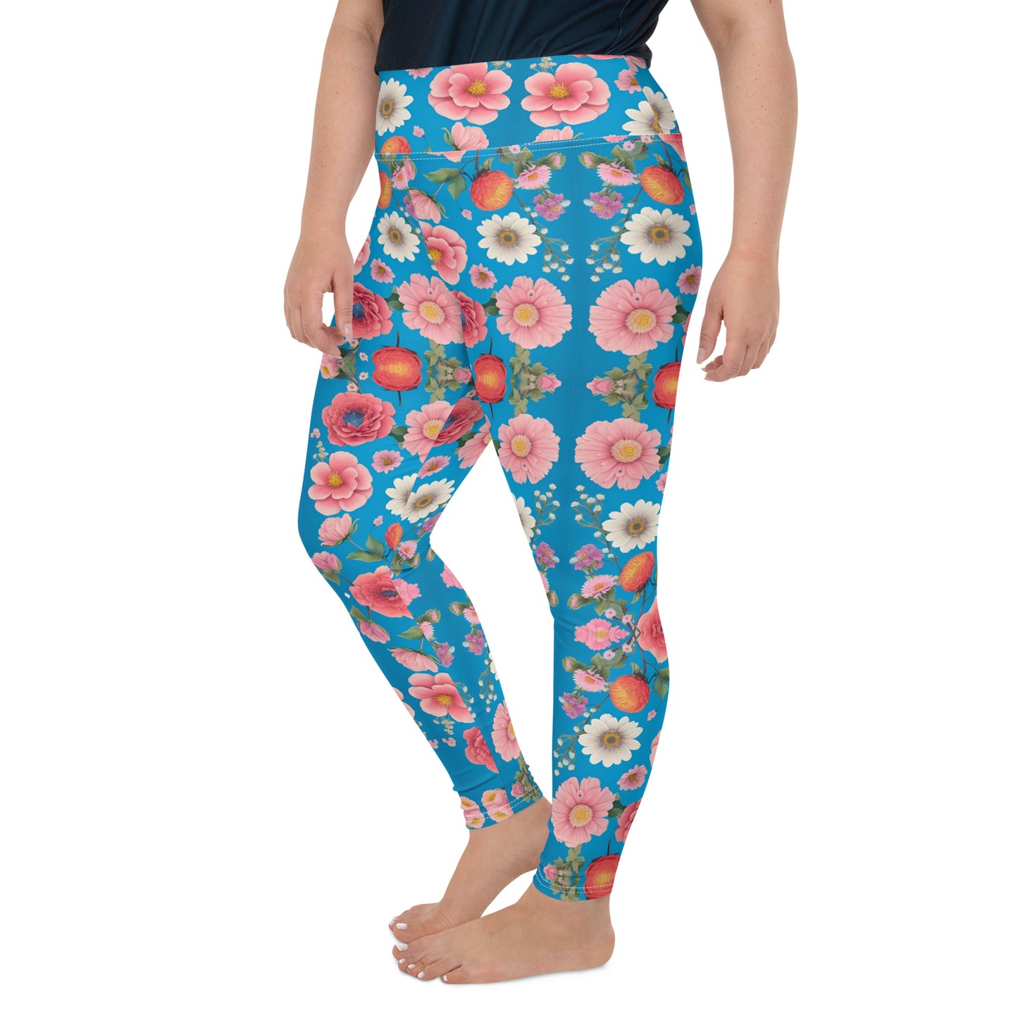 All-Over Print Plus Size Leggings