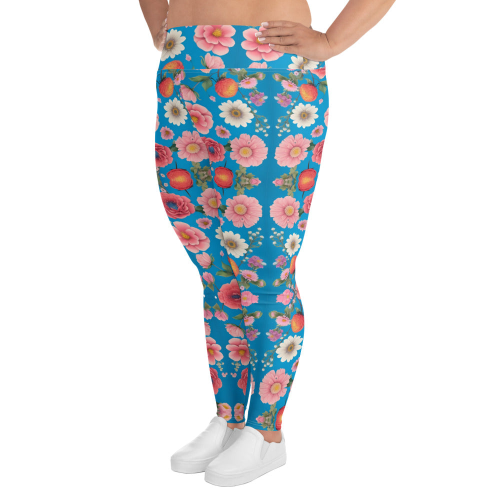 All-Over Print Plus Size Leggings