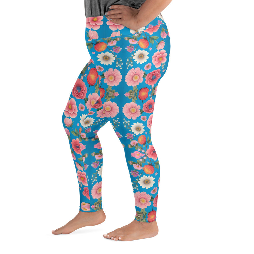 All-Over Print Plus Size Leggings