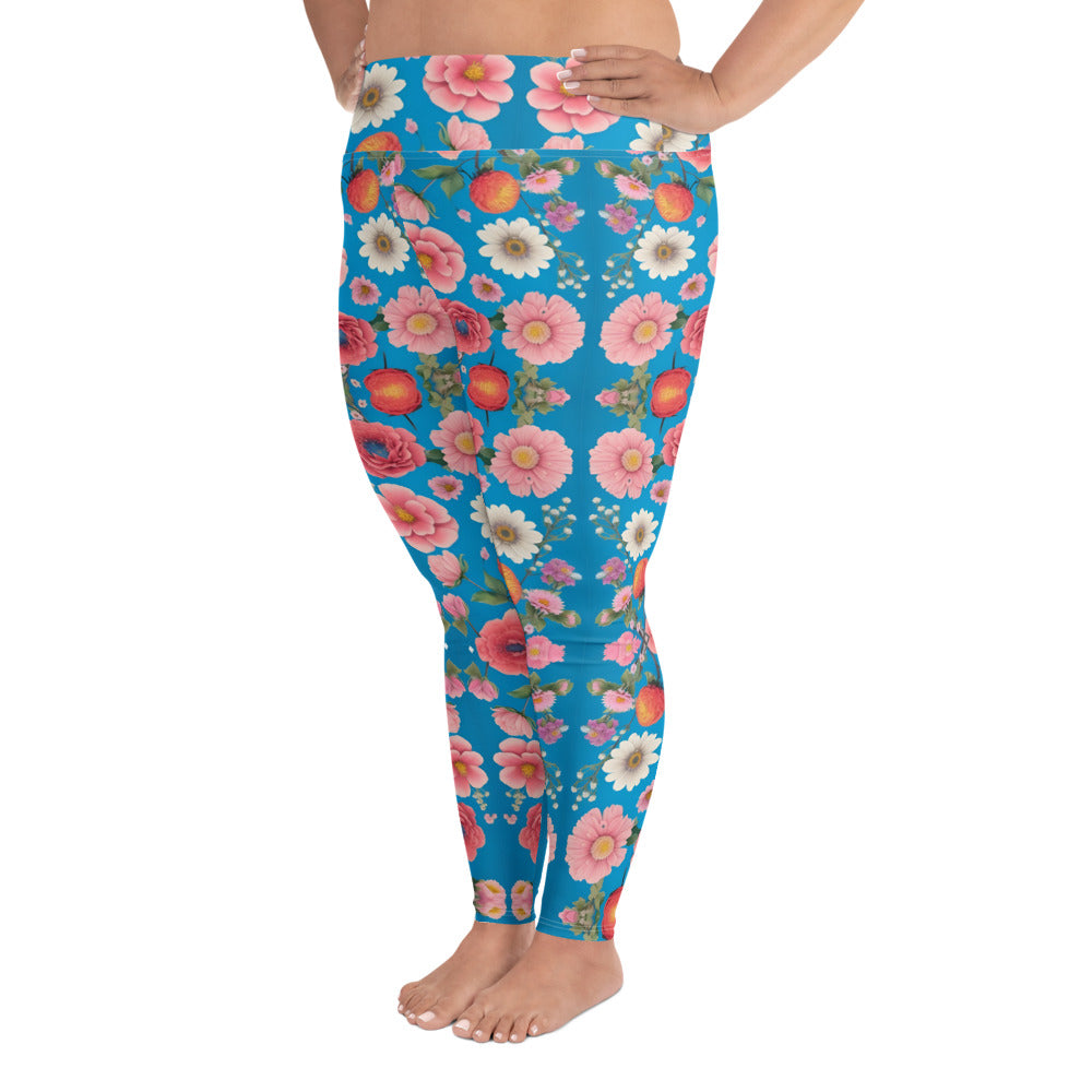 All-Over Print Plus Size Leggings