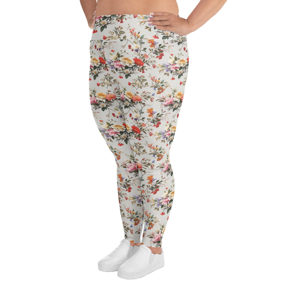 All-Over Print Plus Size Leggings