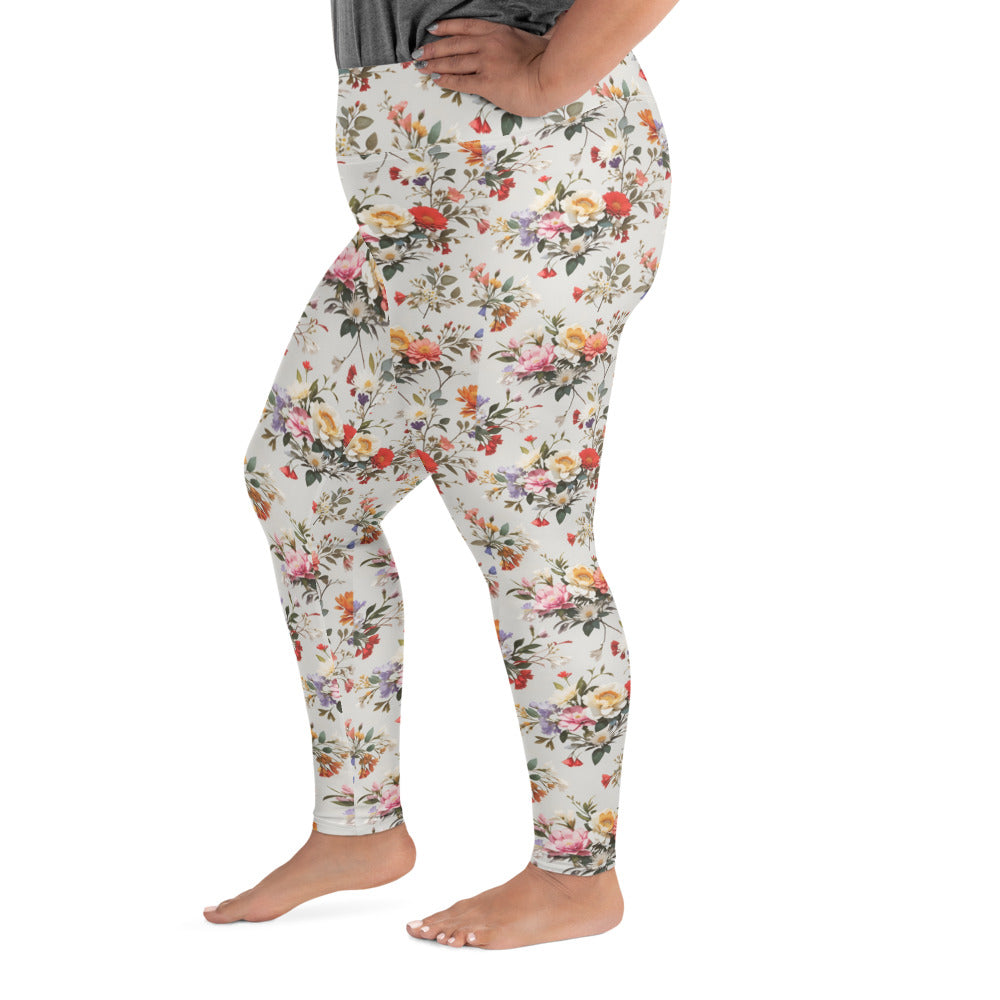 All-Over Print Plus Size Leggings