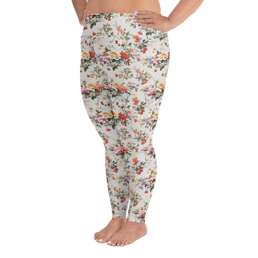 All-Over Print Plus Size Leggings