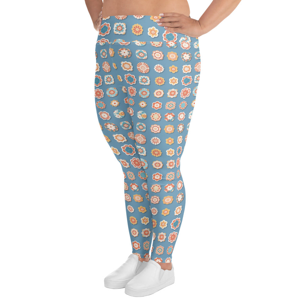 All-Over Print Plus Size Leggings