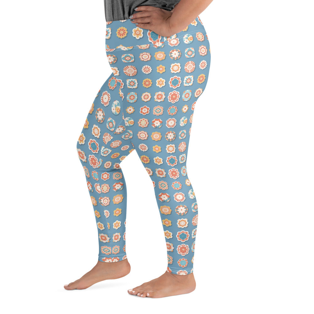 All-Over Print Plus Size Leggings