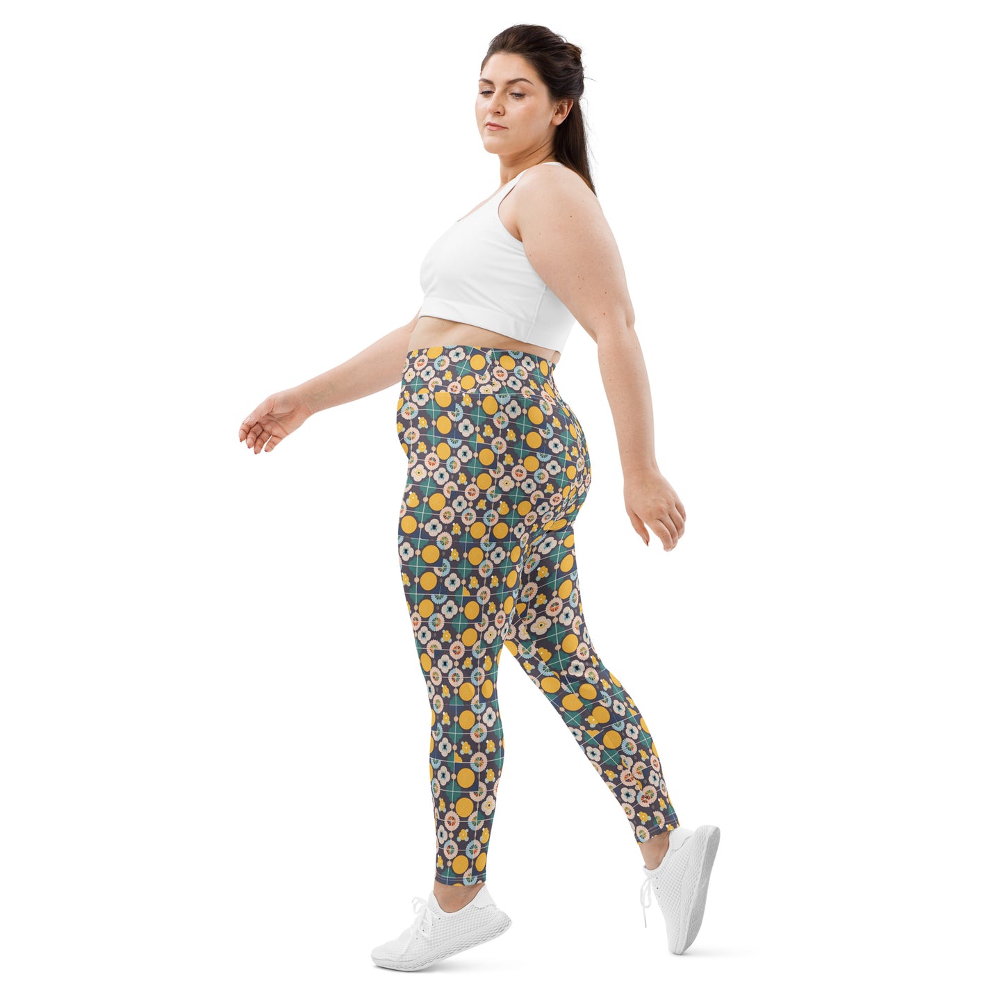 All-Over Print Plus Size Leggings