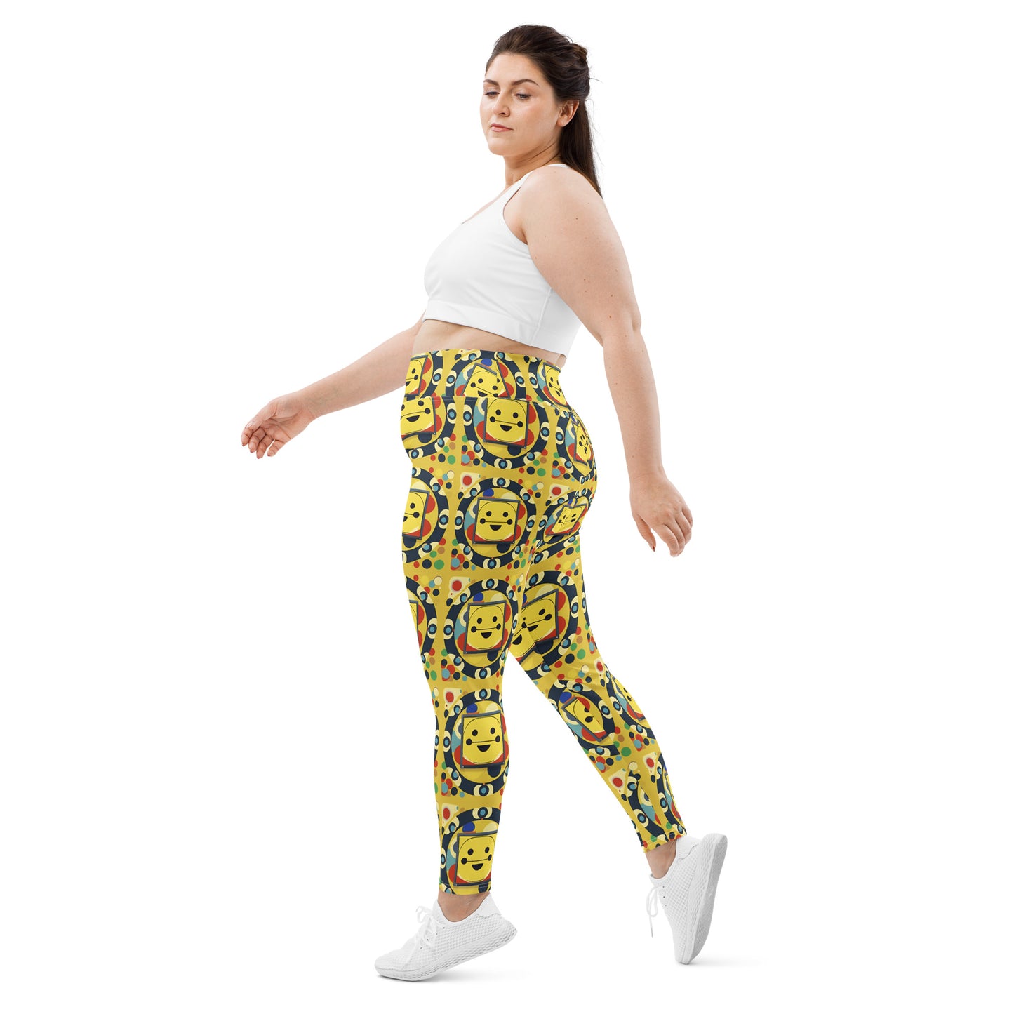 All-Over Print Plus Size Leggings