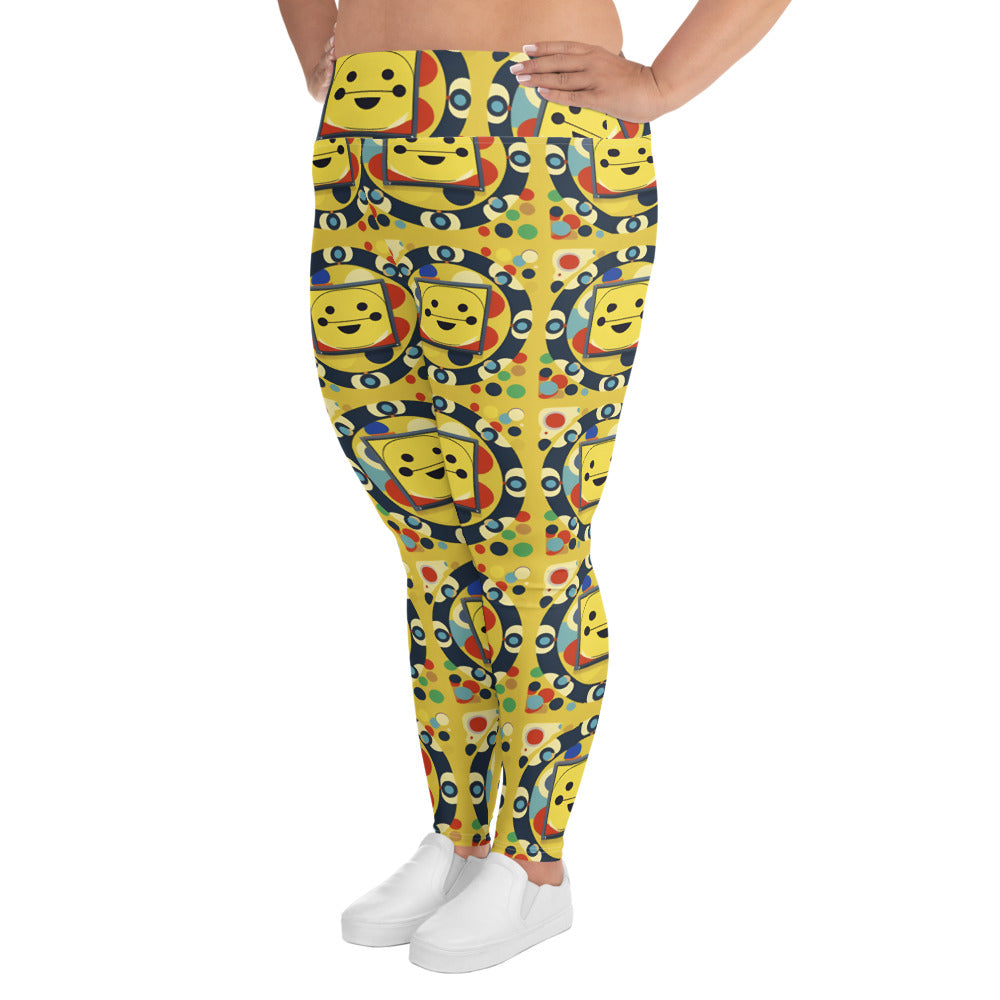 All-Over Print Plus Size Leggings