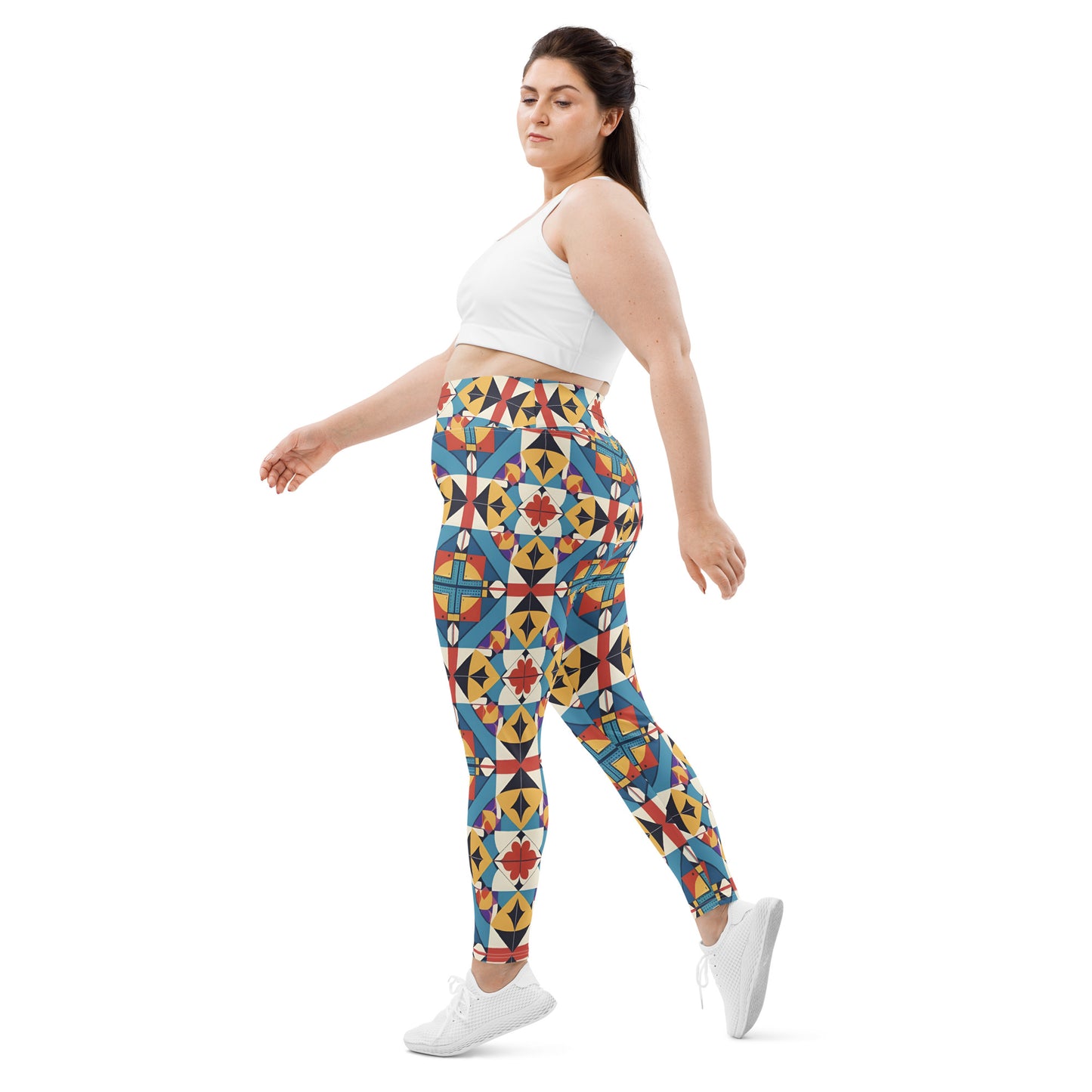 All-Over Print Plus Size Leggings