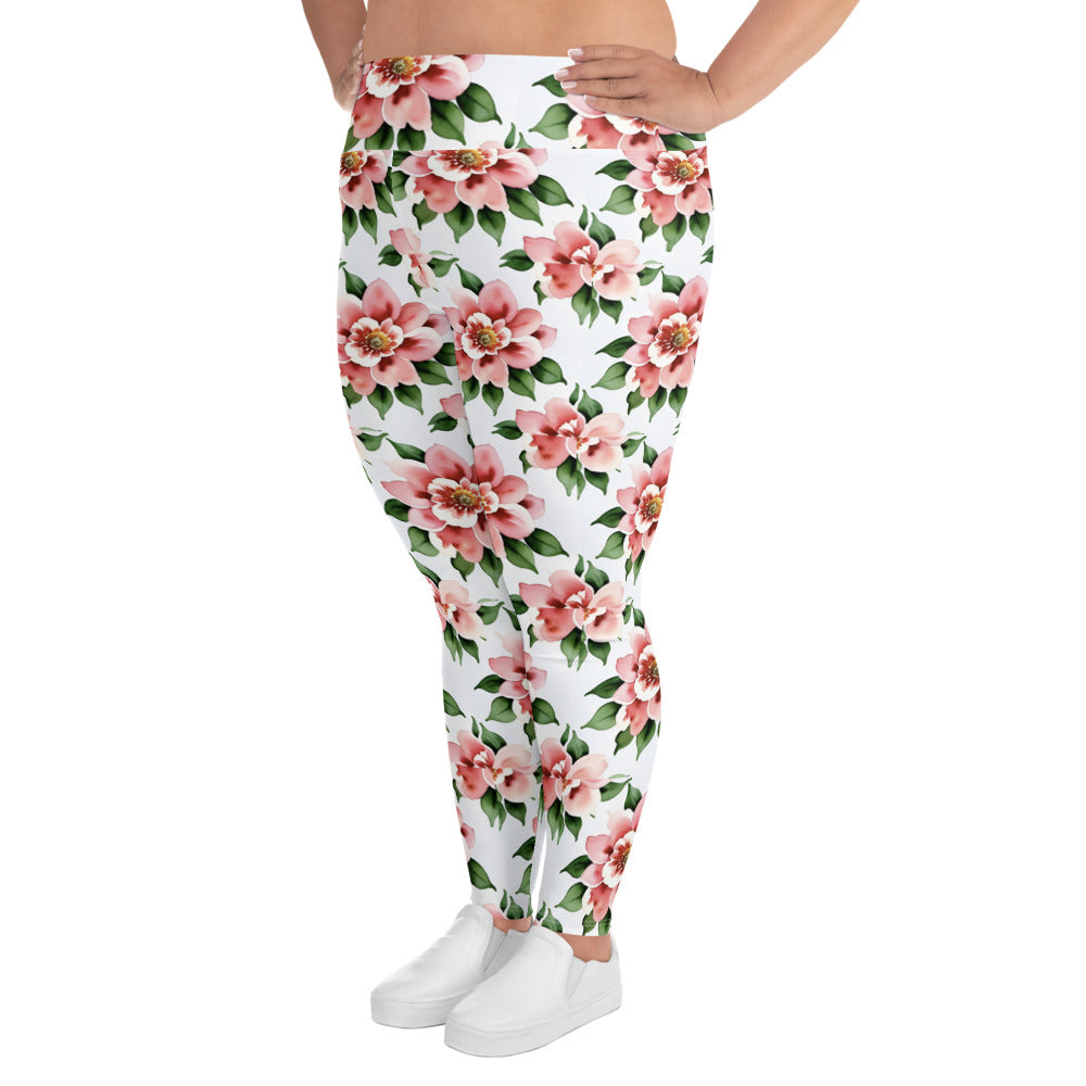 All-Over Print Plus Size Leggings