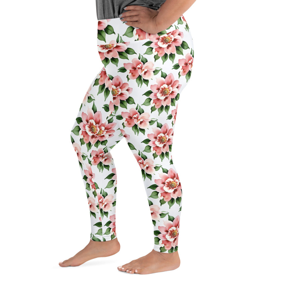 All-Over Print Plus Size Leggings