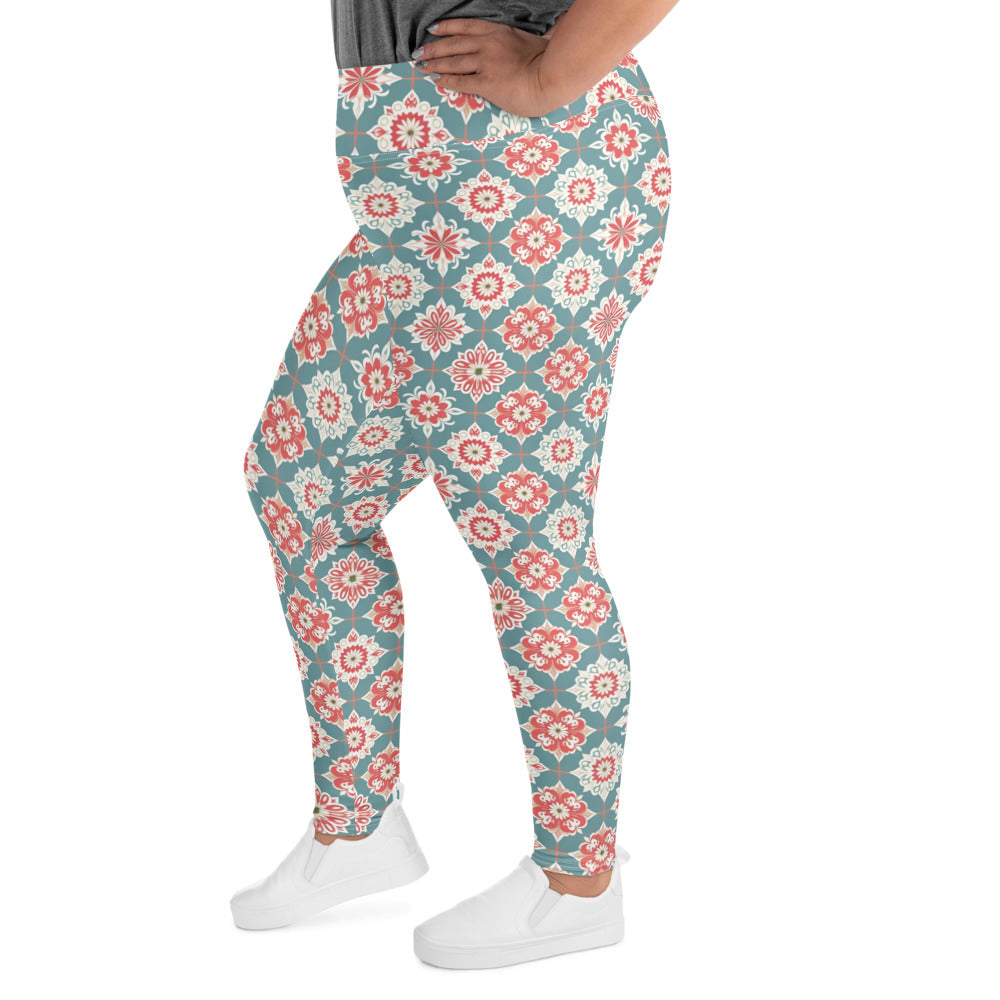 All-Over Print Plus Size Leggings