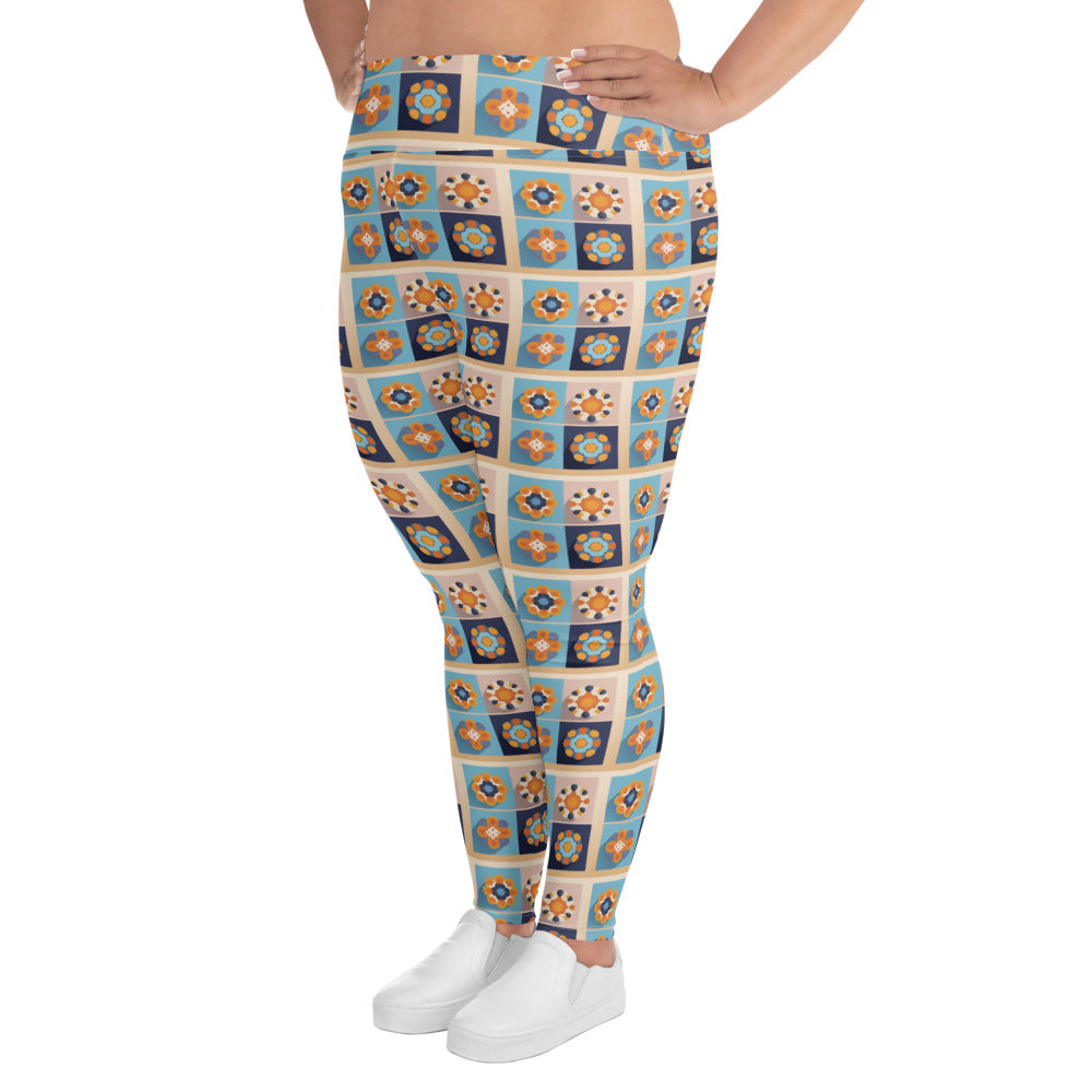 All-Over Print Plus Size Leggings