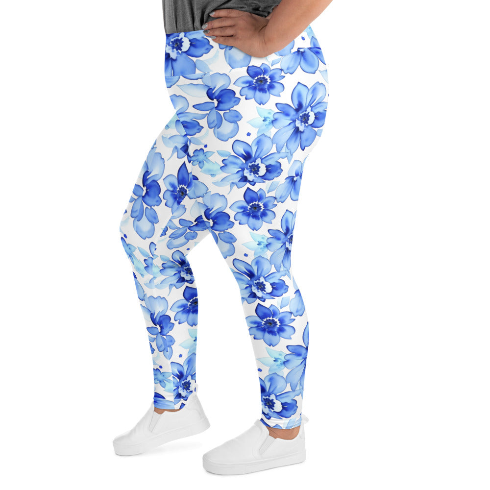 All-Over Print Plus Size Leggings