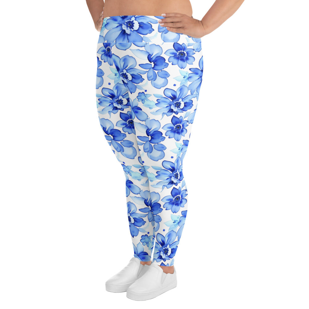 All-Over Print Plus Size Leggings