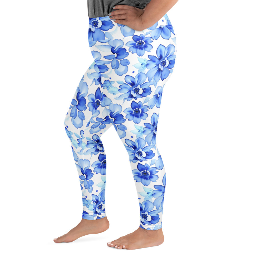 All-Over Print Plus Size Leggings